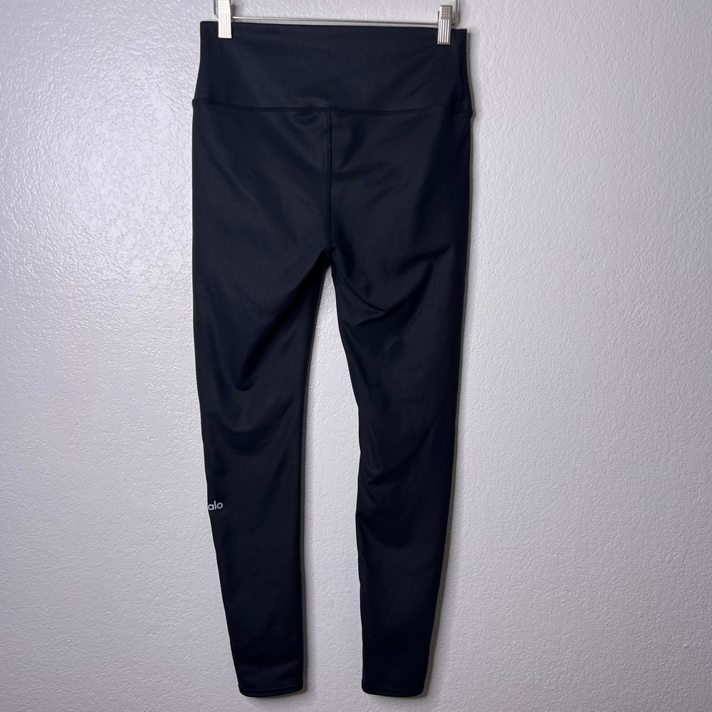 Alo Yoga High Waist Airlift Leggings Women's Size Large Black - Picture 3 of 6